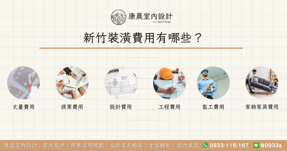 新竹裝潢費用有哪些？