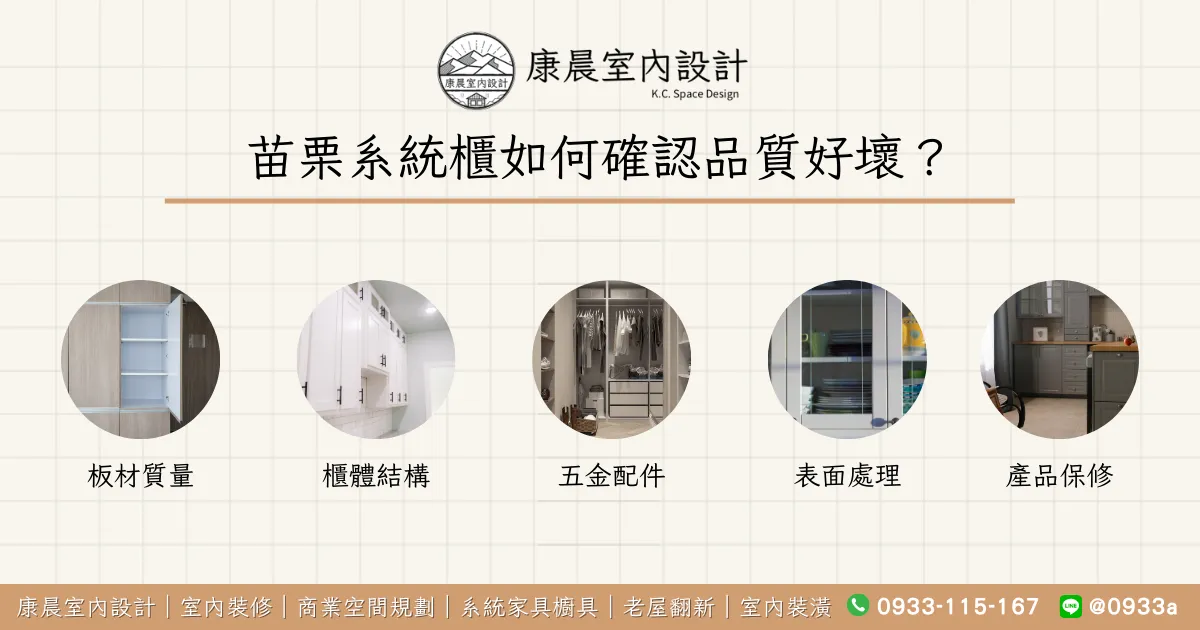 苗栗系統櫃如何確認品質好壞？