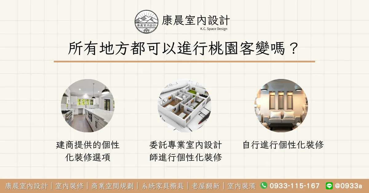 所有地方都可以進行桃園客變嗎？