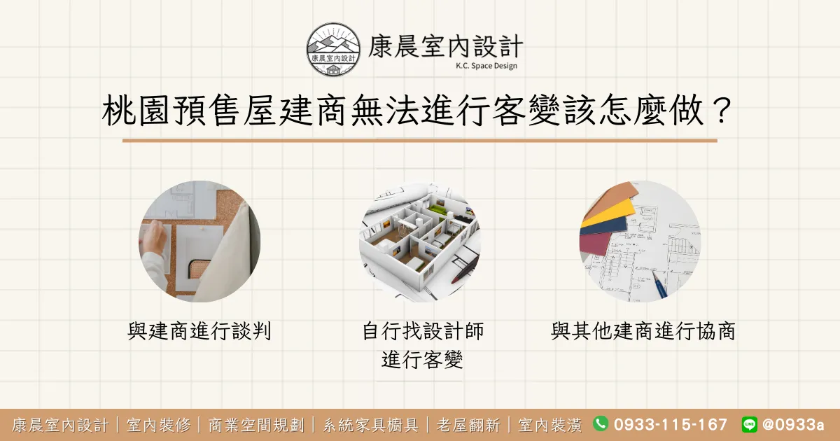桃園預售屋建商無法進行客變該怎麼做？