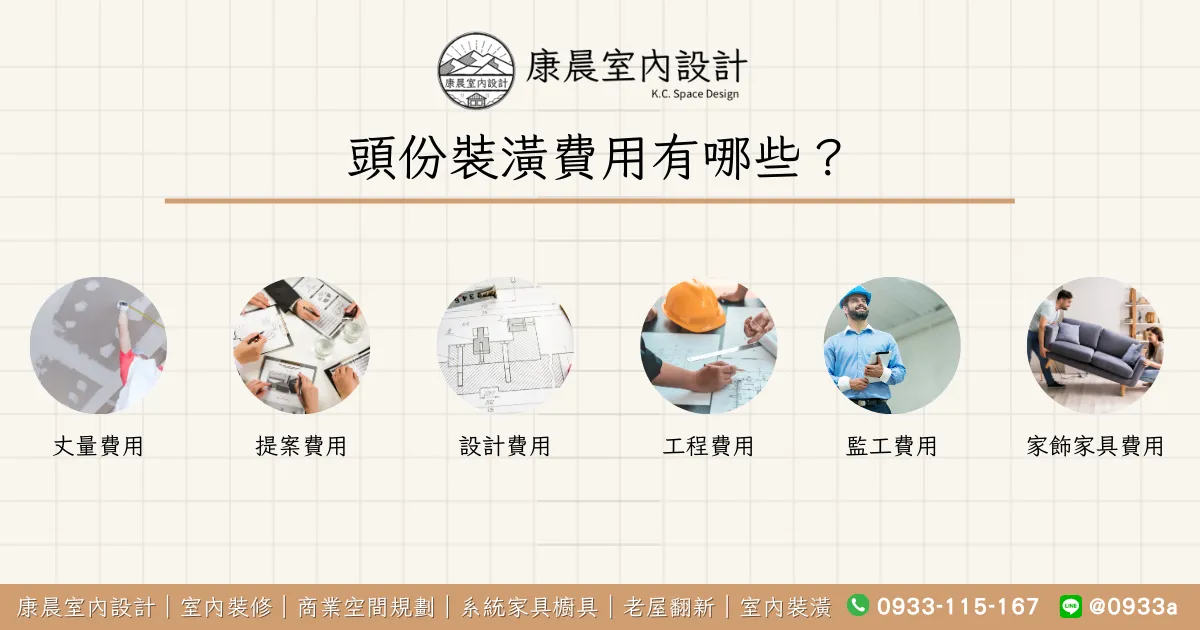 頭份裝潢費用有哪些？