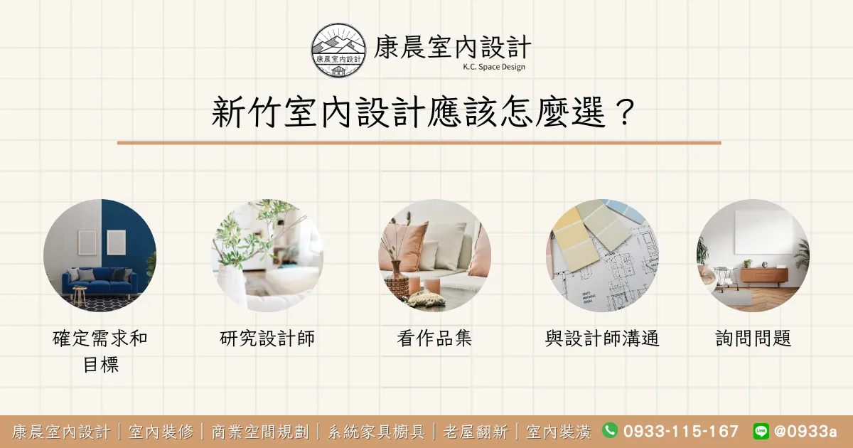 新竹室內設計應該怎麼選？