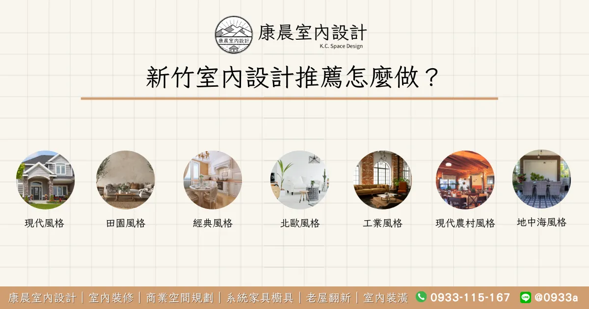 新竹室內設計推薦怎麼做？